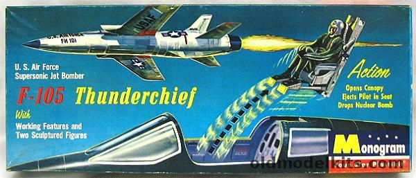 Monogram 1/72 F-105 Thunderchief Four Star Issue, PA33-98 plastic model kit